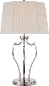 Elstead glamour klasszikus asztali lámpa pimlico ezüst elspm-tl-pn