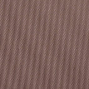 Barna kézzel kihúzható LED-es napellenző 600 x 350 cm