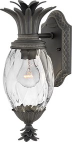 Hinkley lighting klasszikus kültéri fali lámpa plantation fekete átlátszó elshk-plantation-smb IP44