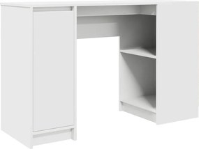 vidaXL fehér forgácslap íróasztal 120x42x76 cm