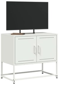 fehér acél TV-szekrény 68,5x39x60,5 cm