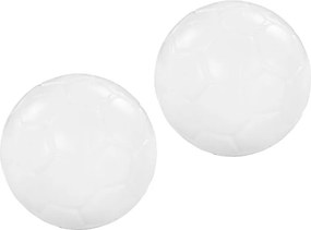 GamesPlanet® Csocsóasztal GLASGOW Fehér 121 x 101 cm