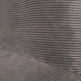 Világosszürke kordbársony babzsákfotel Sofa Tube – SLOWDOWN