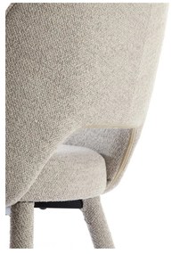 Világosszürke étkezőszék Djeslin – Light &amp; Living