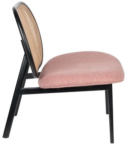 Spike rózsaszín-barna fotel - Zuiver