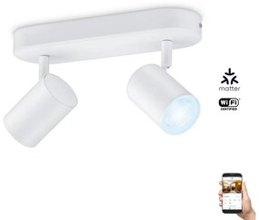 WiZ WiZ - LED Dimmelhető spotlámpa IMAGEO 2xGU10/4,9W/230V 2700-6500K Wi-Fi WI0029