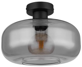 Globo 15566D - Felületre szerelhető csillár GIUSEPPE 1xE27/40W/230V átm. 28 cm szürke