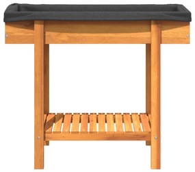 tömör akácfa kerti magaságyás 90 x 30 x 75 cm