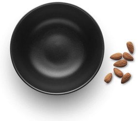 Nordic Kitchen tálka, 0,5l, Ø16cm, 4 db-os készlet, fekete - Eva Solo