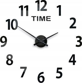 Nagy Amadeus falióra öntapadós Diy 3D Fényes