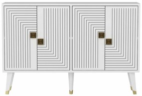 Ahart White and Gold szekrény