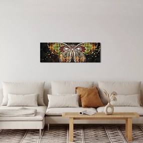 Kép - Mágikus pillangó (órával) (90x30 cm)