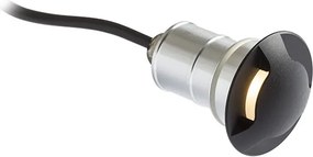 RENDL KICK III süllyesztett lámpa fekete 230V LED 3W IP54 3000K