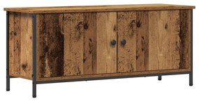 régi fa TV szekrény Régi fa Forgácslap 102 x 35 x 45 cm