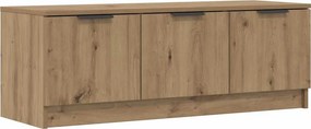 vidaXL TV szekrény Artisan tölgy 102x35x36,5 cm Műanyag fa