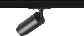 RENDL OPTIMUS 2 egyáramkörös sínre fekete 230V LED GU10 9W 25 65°