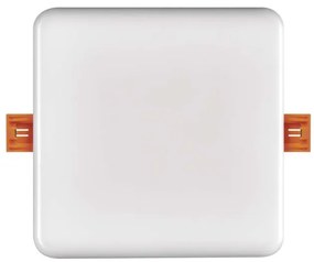 LED panel 125×125, négyzet alakú, beépíthető, fehér,11 W neutrális fehér,IP65 71808