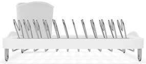 Fehér acél edényszárító 36x28 cm Sinkin – Umbra