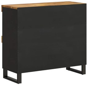 Tömör mangófa tálalószekrény 85 x 33 x 75 cm