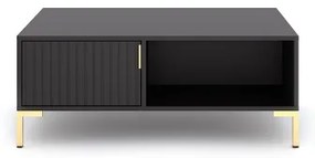 FLOP fekete dohányzóasztal