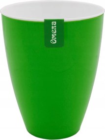 Műanyag önöntöző kaspó zöld d=15