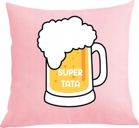 Párna párnahuzat Apák napja Szuper Apa Sör