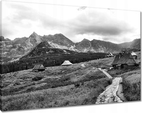 Képek 100x70 Tátra Lengyel hegyek Kilátás