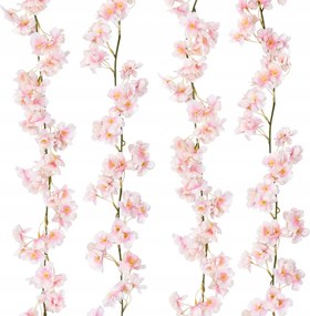 Mesterséges Kúszónövény Girland Vadcseresznyevirág Alma 200cm