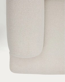 Bézs zsenília állítható kanapé 214 cm Aurum – Kave Home