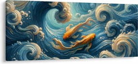 Kép - Aranyhalak (120x50 cm)
