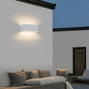 Brilagi - LED kültéri fali lámpatest DONNANI LED/7W/230V 20 cm fehér IP44