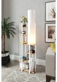Állólámpa polcokkal VOGUE 1xE27/40W/230V 160 cm fehér