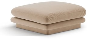 Bézs bársony lábtartó Torino – Micadoni