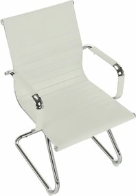 Tárgyalószék, fehér, AZURE 2 NEW TYP 2