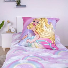 Herding Pamut ágynemű Barbie , 135 x 200 cm, 80 x80 cm