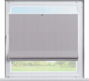 Kész pliszírozott roló római Szicília 100x180cm fekete