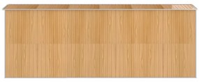 világosbarna horganyzott acél kerti fészer 192x523x223 cm
