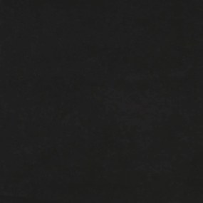 vidaXL ágykeret matrac nélkül Fekete 140x210 cm Bársony