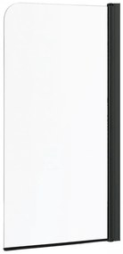 Cristal 80x150 cm kádparaván Black