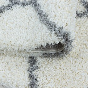 Krémszínű kerek szőnyeg ø 80 cm Salsa – Ayyildiz Carpets