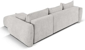 Világosszürke sarokkanapé (jobb oldali) Matera – Cosmopolitan Design