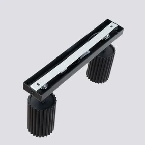 Sollux SL.1580 - Spotlámpa KARBON 2xGU10/10W/230V fekete