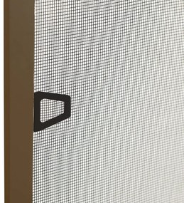 barna ablakszúnyogháló 80 x 120 cm