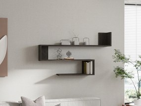 Fali polc Penne - Anthracite