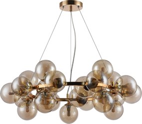 Italux glamour modern függeszték cabella konyak arany itxpnd525225gdcgn
