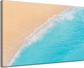 Vászonkép Tengerpart Csendes Víz Nap 120x80 cm Ideális ajándék