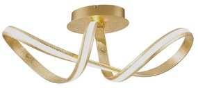 Design mennyezeti lámpa arany LED-del - Belinda