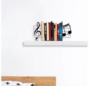 Asir Könyvtámasz 22x35.5 cm fekete 493RMC1133