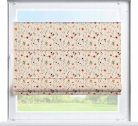 Kész pliszírozott roló római Szicília 80x170cm többszínű