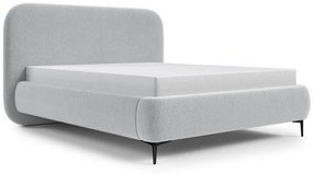 Franciaágy 140 cm Mononoke 140 (ágyráccsal) (szürke + fekete) . Akció -16%. 1100366